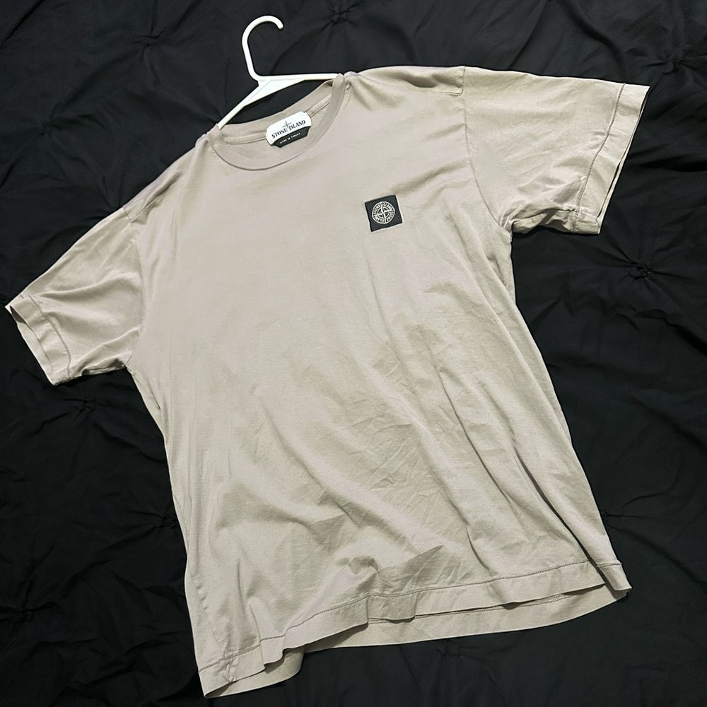 Stone Island Plain Logo T-Shirt